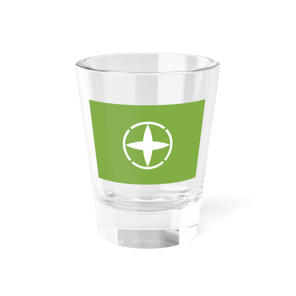 Flag of Chiyoda Gunma (Japan) Shot Glass 1.5oz