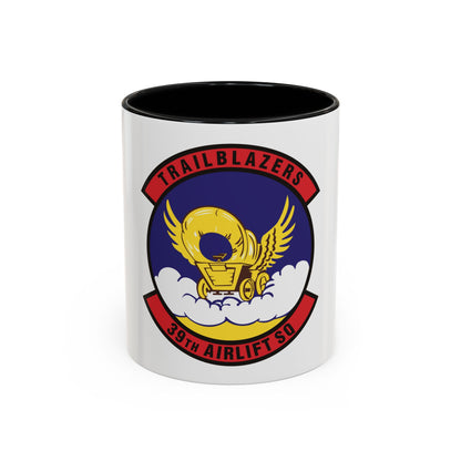 39th Airlift Squadron (U.S. Air Force) Accent Coffee Mug