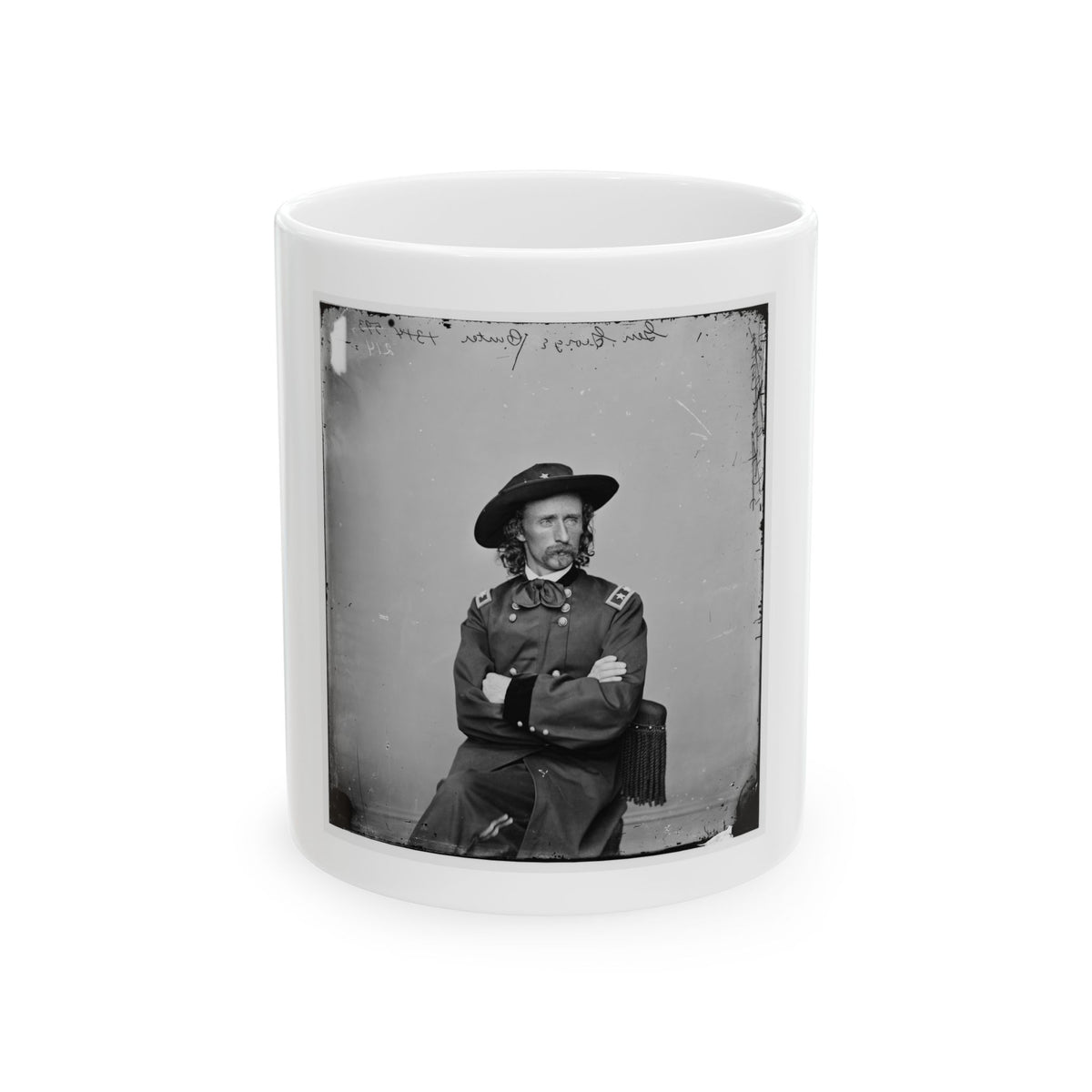 Major General George Armstrong Custer(2) (U.S. Civil War) White Coffee Mug
