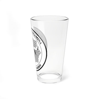 Emblem for the Staff-II-LG (Denmark) (Coat of Arms) Pint Glass 16oz