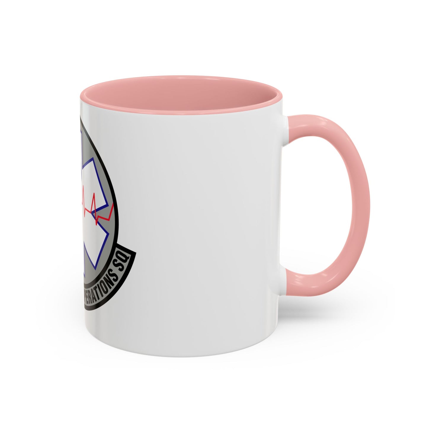 7 Healthcare Operations Squadron AFGSC (U.S. Air Force) Accent Coffee Mug