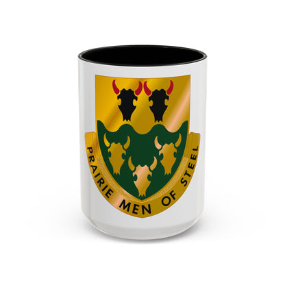 195 Armor Regiment (U.S. Army) Accent Coffee Mug
