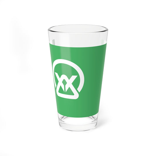 Flag of Nishiaizu Fukushima (Japan) Pint Glass 16oz