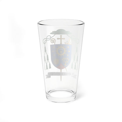 Escudo de Javier Vilanova Pellisa (Spain) (Coat of Arms) Pint Glass 16oz