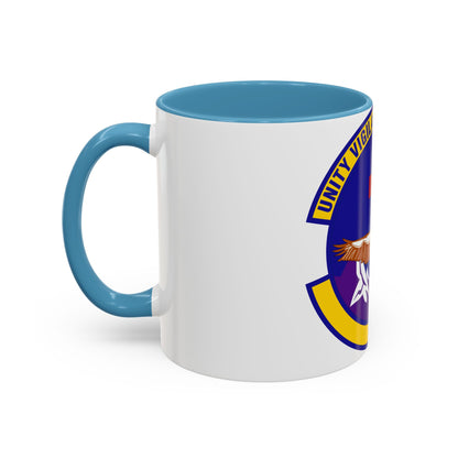 17 Operational Medical Readiness Squadron AETC (U.S. Air Force) Accent Coffee Mug