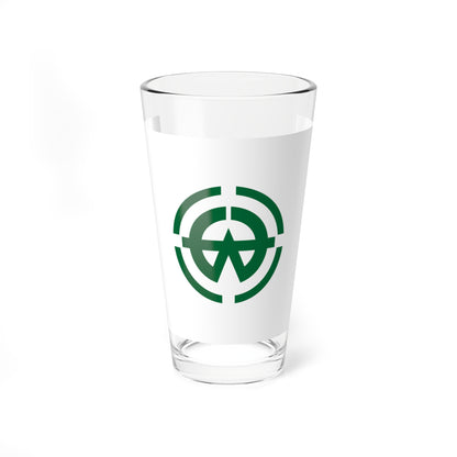 Flag of Otone Saitama 1964-2010 (Japan) Pint Glass 16oz