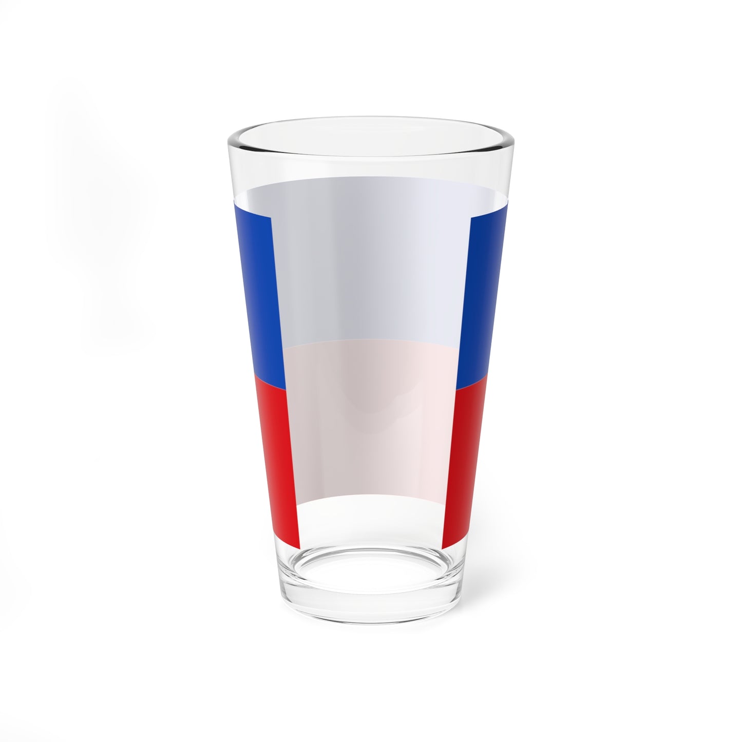 Flag blue red 5x3 (Germany) Pint Glass 16oz