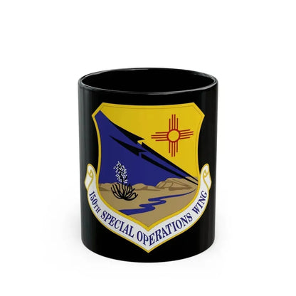 1042px 150th Special Operations Wing (U.S. Air Force) Black Coffee Mug 11oz - Go Mug Yourself