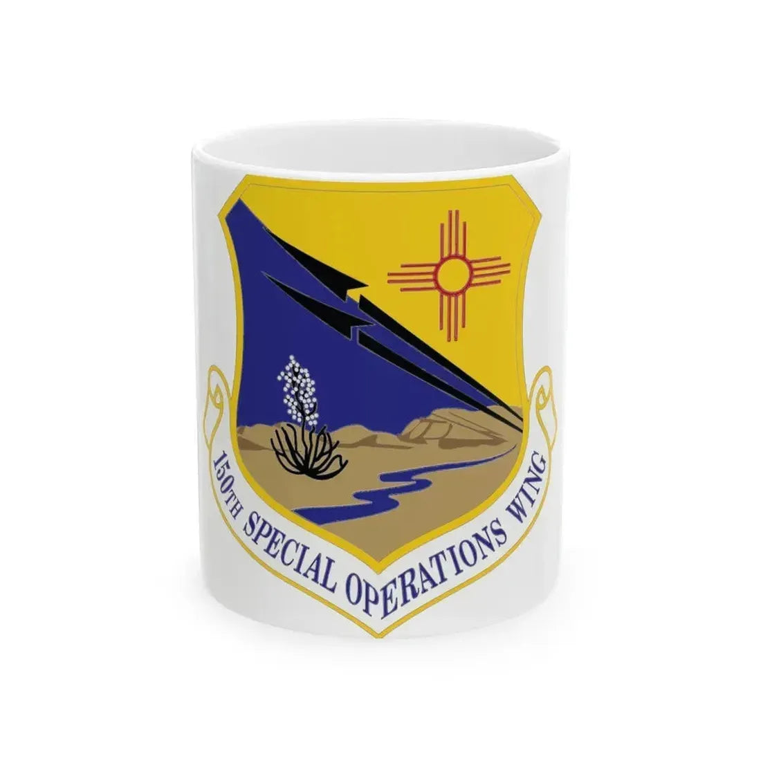 1042px 150th Special Operations Wing (U.S. Air Force) White Coffee Mug 11oz - Go Mug Yourself