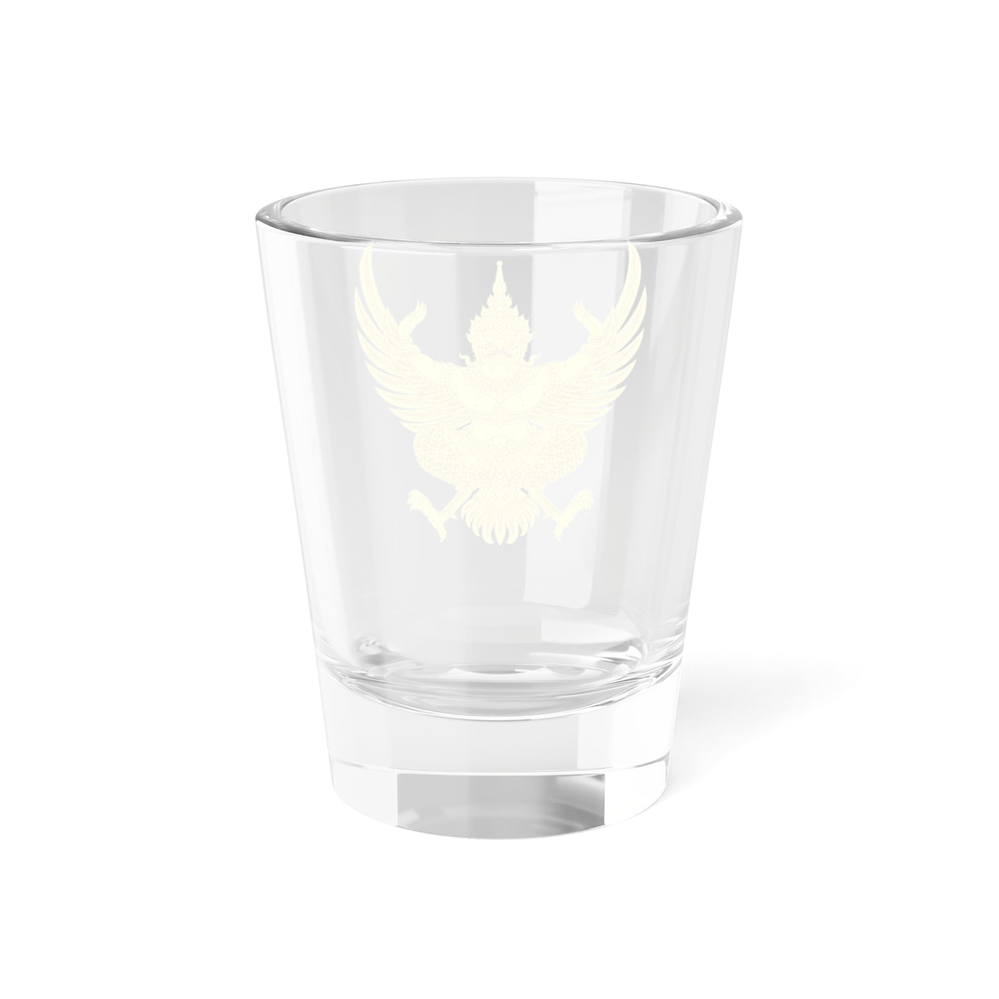 Garuda Emblem of Thailand Gold (Thailand) (Coat of Arms) Shot Glass 1.5oz