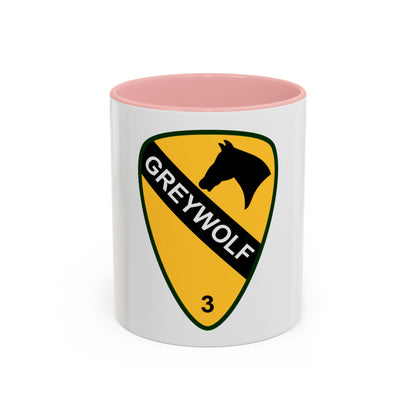 3rd Brigade Combat Team 1st Cavalry Division (U.S. Army) Accent Coffee Mug