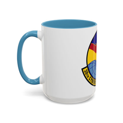 38th Cyberspace Readiness Squadron (U.S. Air Force) Accent Coffee Mug