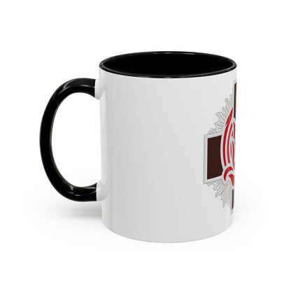 828 Evacuation Hospital (U.S. Army) Accent Coffee Mug