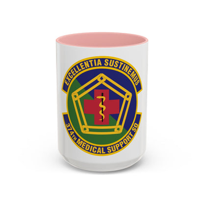 374th Medical Support Squadron (U.S. Air Force) Accent Coffee Mug