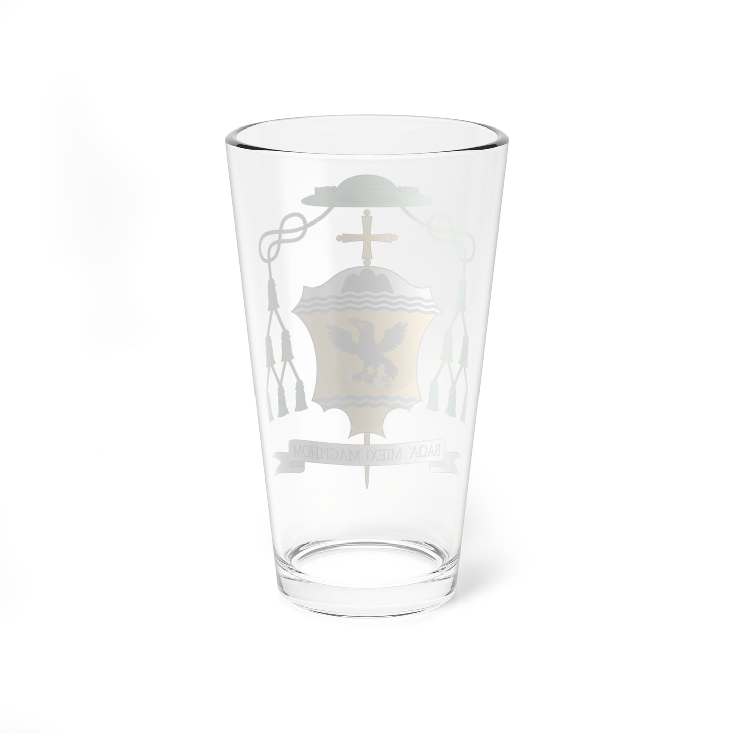Escudo de Anthony Teuma (Spain) (Coat of Arms) Pint Glass 16oz