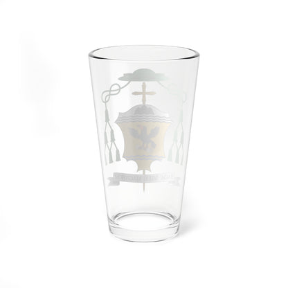 Escudo de Anthony Teuma (Spain) (Coat of Arms) Pint Glass 16oz