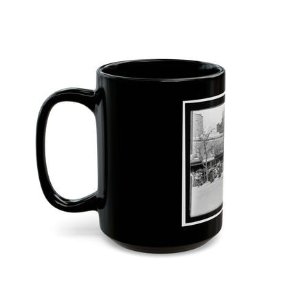 A Full Brass Band Composed Of Women, Heading One Of The Posts From The Dept. Of Pa. (U.S. Civil War) Black Coffee Mug
