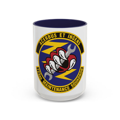 723d Maintenance Squadron (U.S. Air Force) Accent Coffee Mug