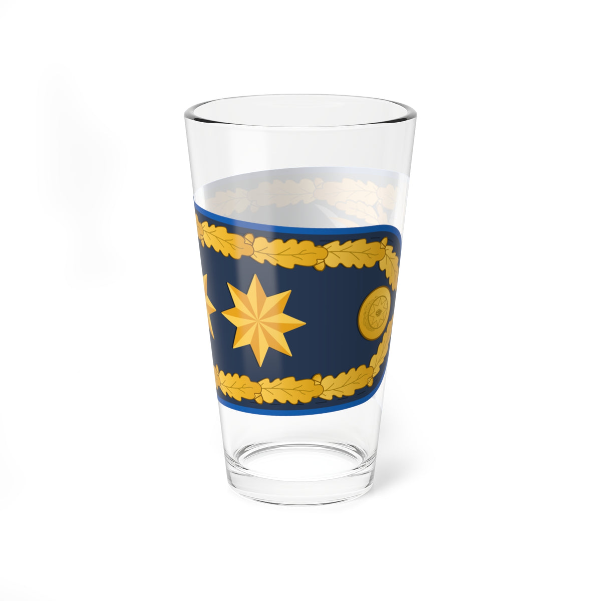 General polkovnik XKX rəisi (Azerbaijan) (Military Rank) Pint Glass 16oz