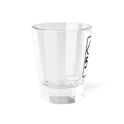 DC-500 (Washington D.C.) (Road Sign) Shot Glass 1.5oz