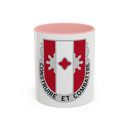 961 Engineer Battalion (U.S. Army) Accent Coffee Mug