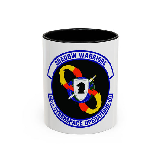 90 Cyberspace Operations Squadron ACC (U.S. Air Force) Accent Coffee Mug
