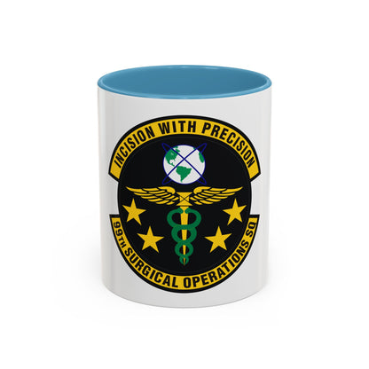99th Surgical Operations Squadron (U.S. Air Force) Accent Coffee Mug