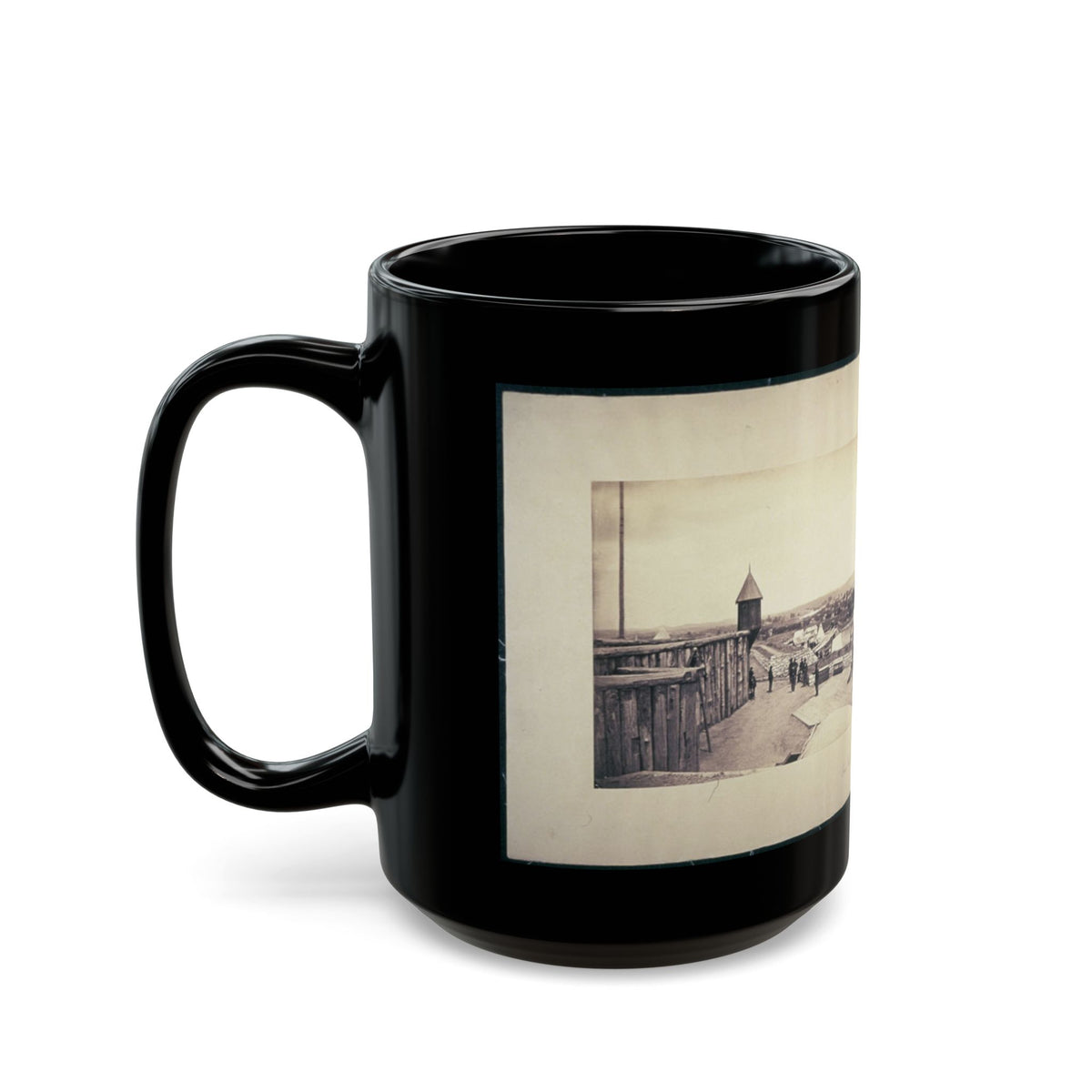 Nashville, Tenn., From Fort Negley Looking Northeast (U.S. Civil War) Black Coffee Mug