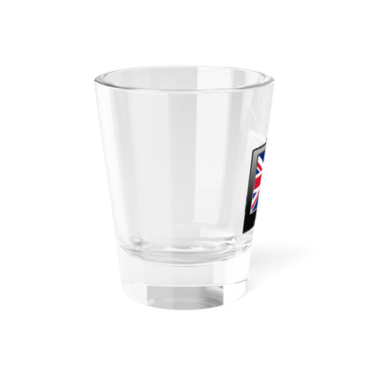 UK TV icon (United Kingdom) Shot Glass 1.5oz