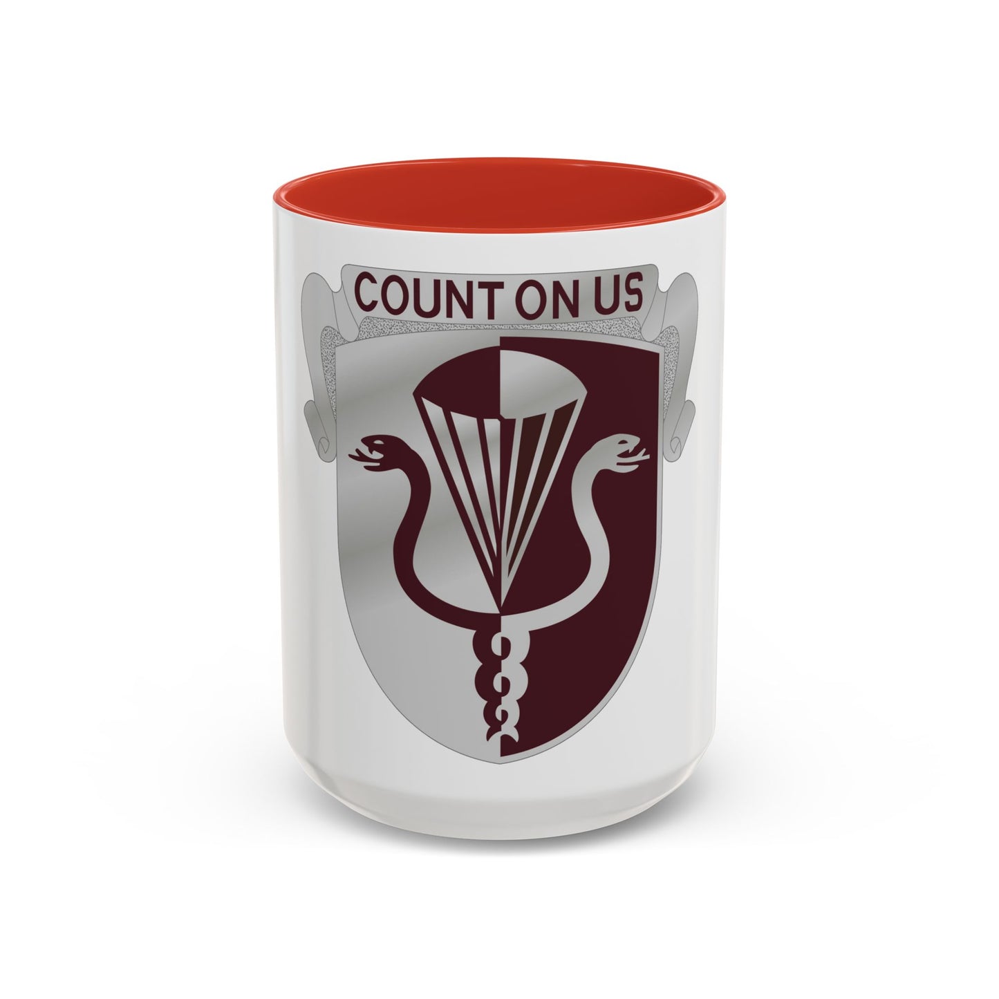 11 Medical Battalion (U.S. Army) Accent Coffee Mug