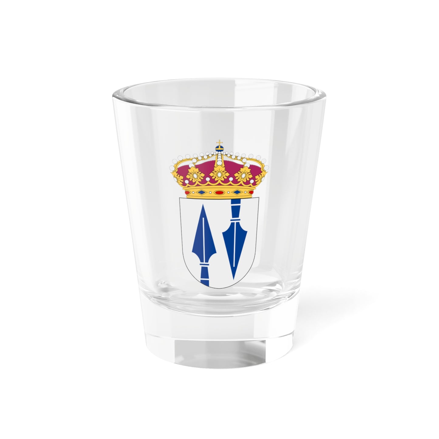 HMS Styrbjörn vapen (Sweden) (Coat of Arms) Shot Glass 1.5oz