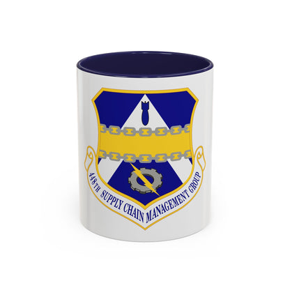 448th Supply Chain Management Group (U.S. Air Force) Accent Coffee Mug