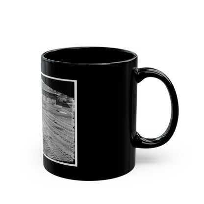 Atlanta, Georgia. Ruins Of Depot, Blown Up On Sherman's Departure (U.S. Civil War) Black Coffee Mug