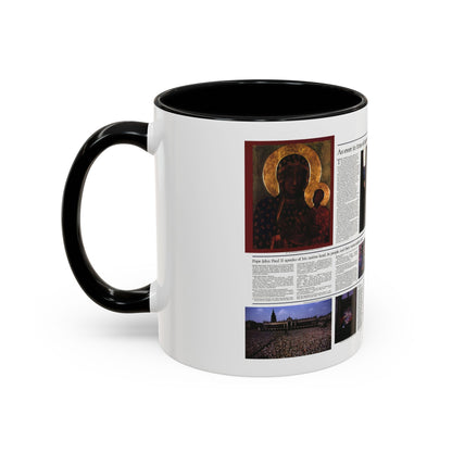 Poland - The Face and Faith 2 (1982) (Map) Accent Coffee Mug