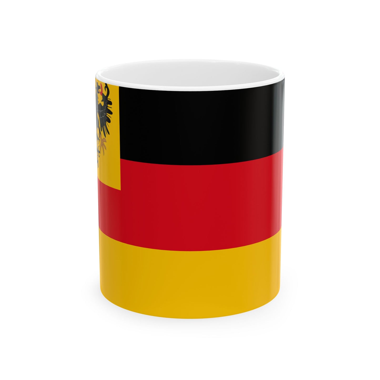 War ensign of the German Empire Navy 1848-1852 (Germany) White Coffee Mug