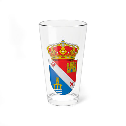 Escudo de Aljucén (Spain) (Coat of Arms) Pint Glass 16oz