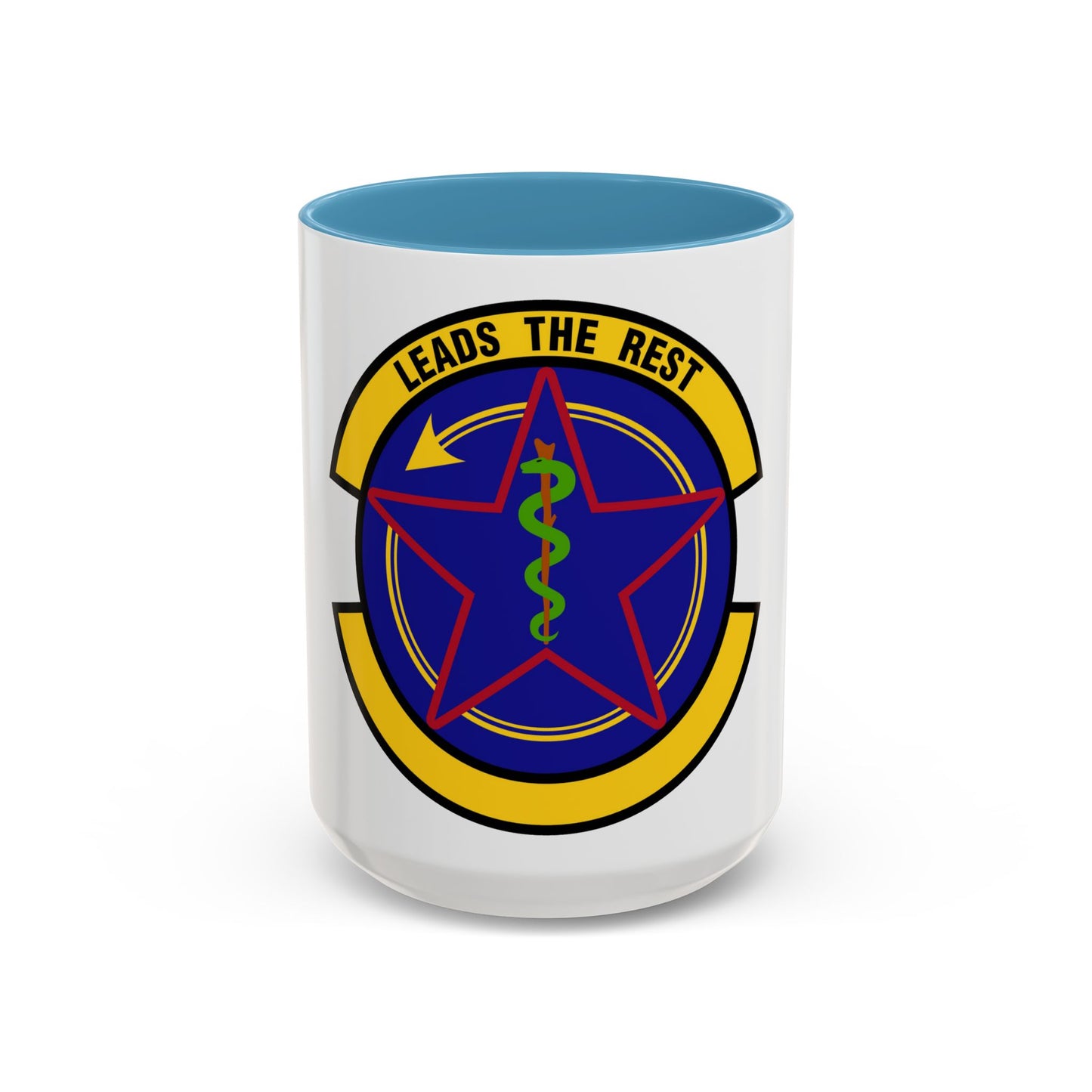 375 Operational Medical Readiness Squadron AMC (U.S. Air Force) Accent Coffee Mug