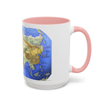 Mongol Khans and Their Legacy (1996) (Map) Accent Coffee Mug