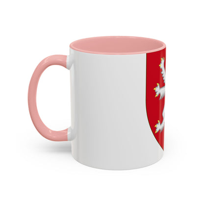 Coat of arms of the House of Luxembourg-Bohemia - Accent Coffee Mug