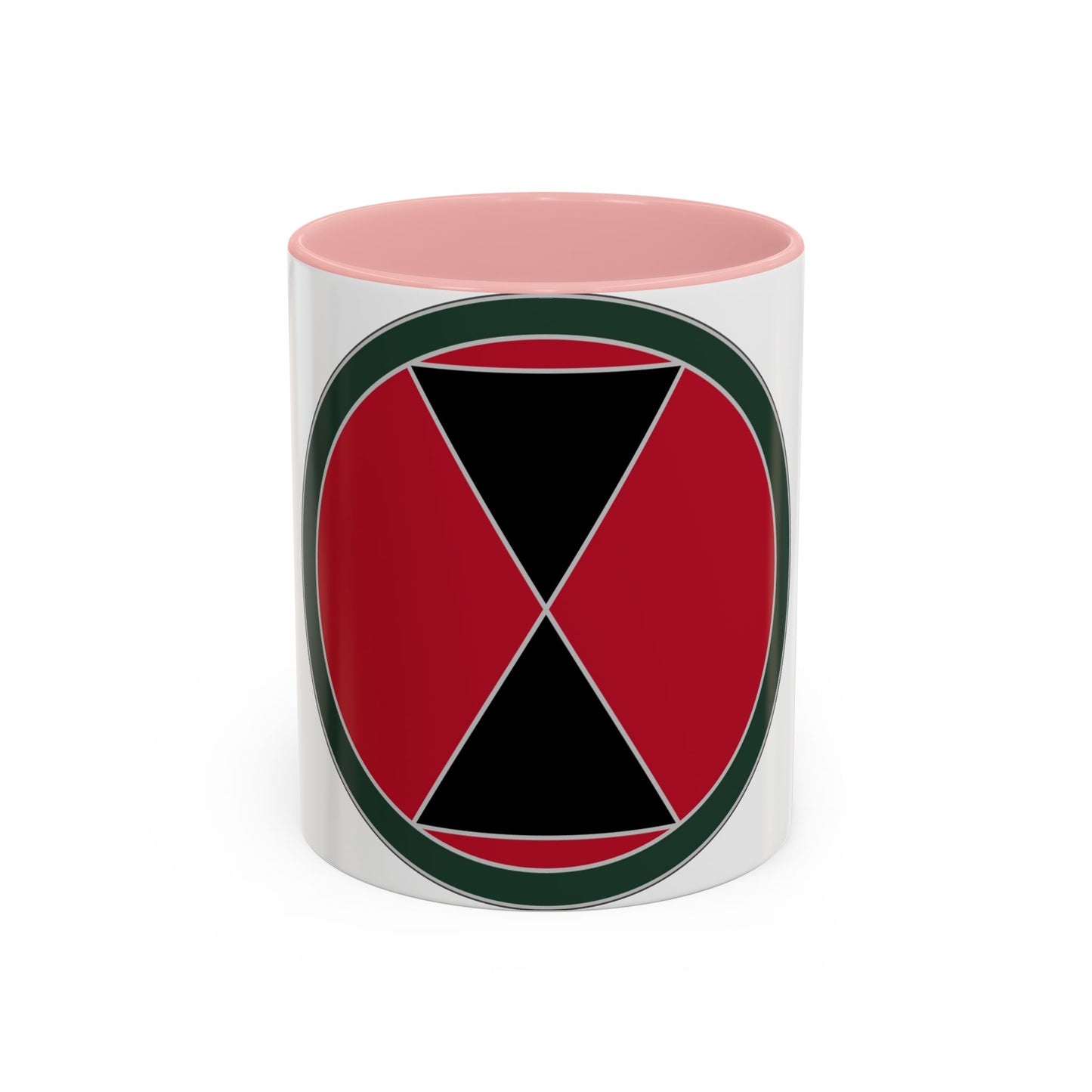 7 Infantry Division (U.S. Army) Accent Coffee Mug