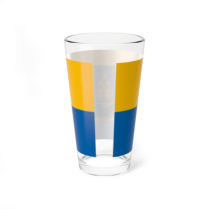 Flag of Csipkerek (Hungary) Pint Glass 16oz