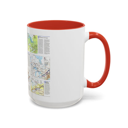 Canada - Ontario 2 (1996) (Map) Accent Coffee Mug