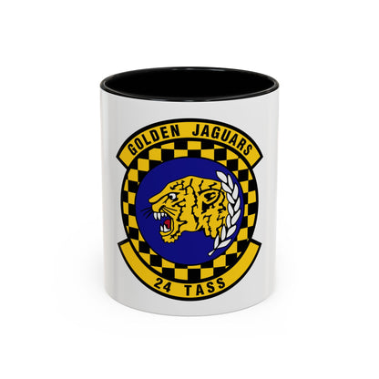24 Tactical Air Support Squadron ACC (U.S. Air Force) Accent Coffee Mug