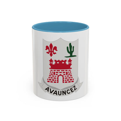 133rd Infantry Regiment (U.S. Army) Accent Coffee Mug