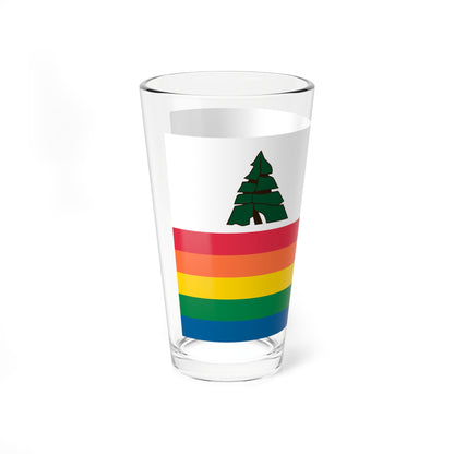 Flag of Santa Cruz County California (United States) Pint Glass 16oz