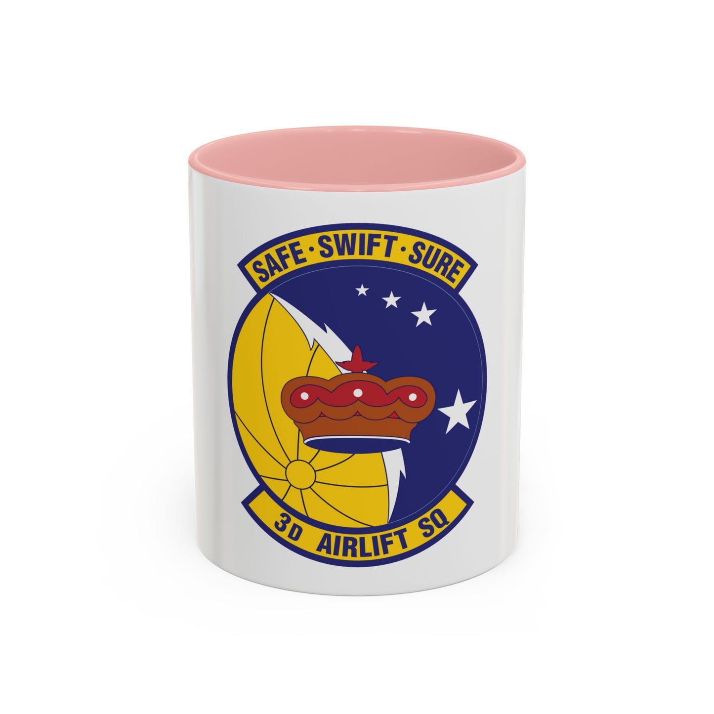 3d Airlift Squadron (U.S. Air Force) Accent Coffee Mug