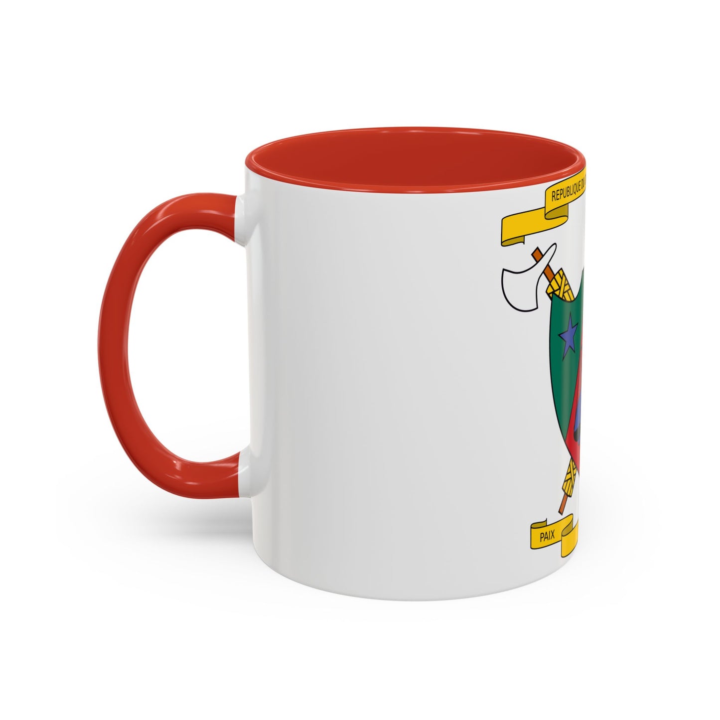 Coat of Arms of Cameroon (1961-1975) - Accent Coffee Mug