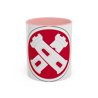 16th Engineer Brigade SSI (U.S. Army) Accent Coffee Mug