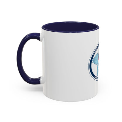 USCG National Matitime Center (U.S. Coast Guard) Accent Coffee Mug