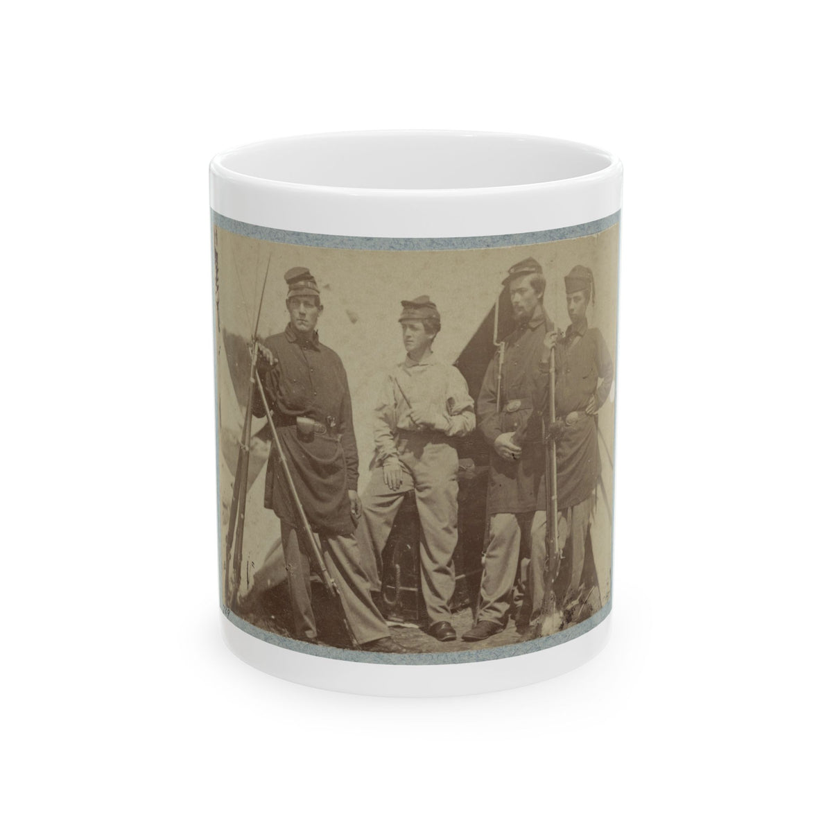 2d Rhode Island Infantry (U.S. Civil War) White Coffee Mug